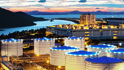 βιομηχανικές δεξαμενές αποθήκευσης