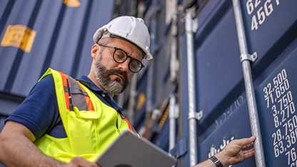 επιθεωρητής στο τερματικό